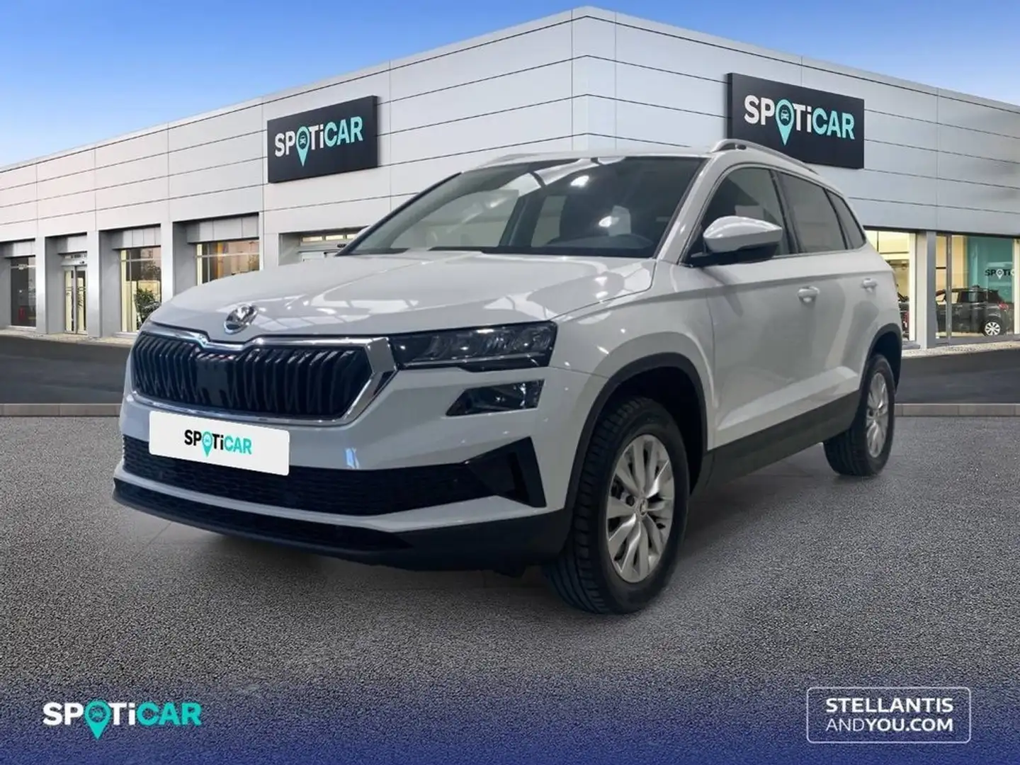 Skoda Karoq 2.0TDI Adblue Ambition 85kW Weiß - 1