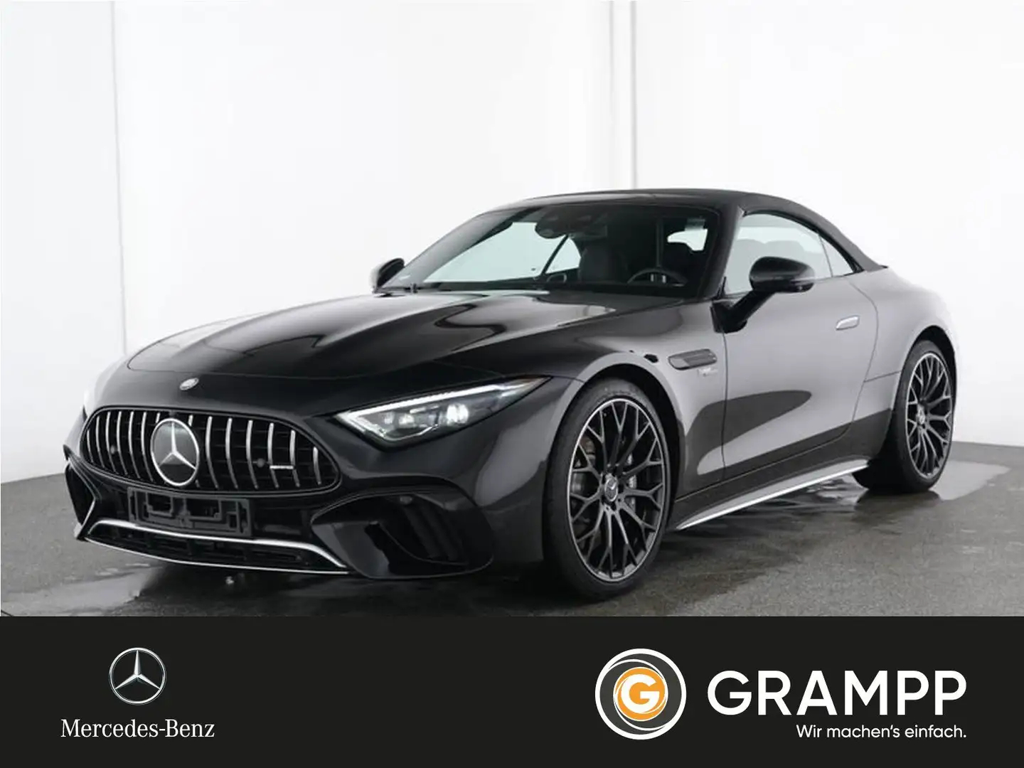 Mercedes-Benz SL 43 AMG Premium-Plus/Massage/HUD/Fahrassi/HAL Schwarz - 1