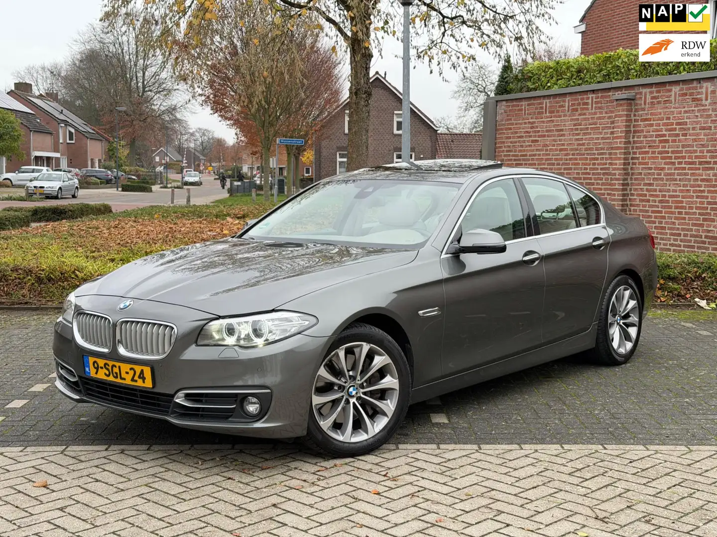 BMW 535 5-serie 535i M-Sport High Executive | NL | PANO | Gris - 1
