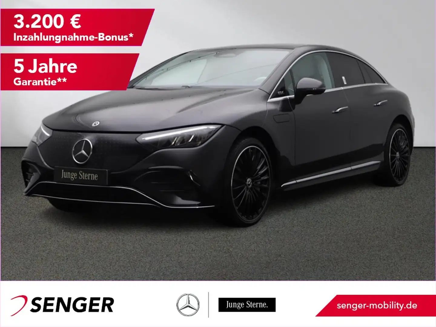 Mercedes-Benz EQE 350 + AMG Airmatic Panorama Burmester MBUX Gris - 1