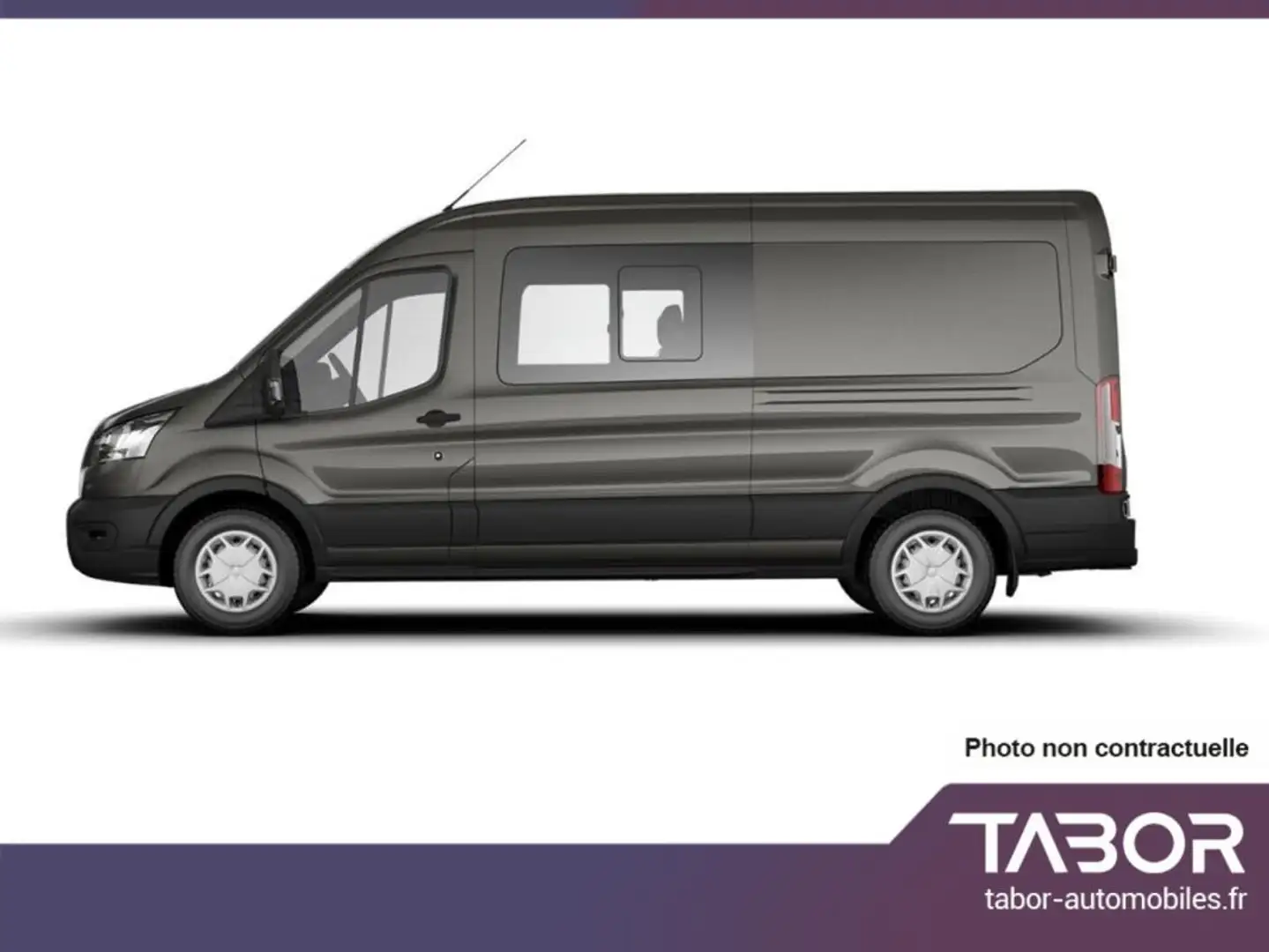 Ford Transit DCiV 350 TDCi 165 RWD L3H2 Trend Gris - 2