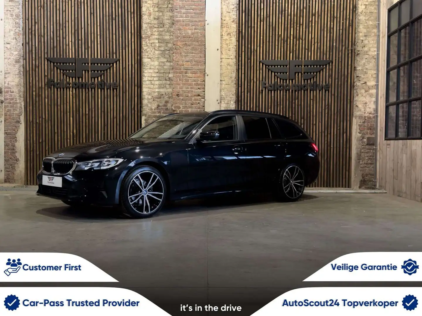 BMW 318 d*AUT*PANODAK*41.106 KM*ADAP. CRUISE*G21* Noir - 1