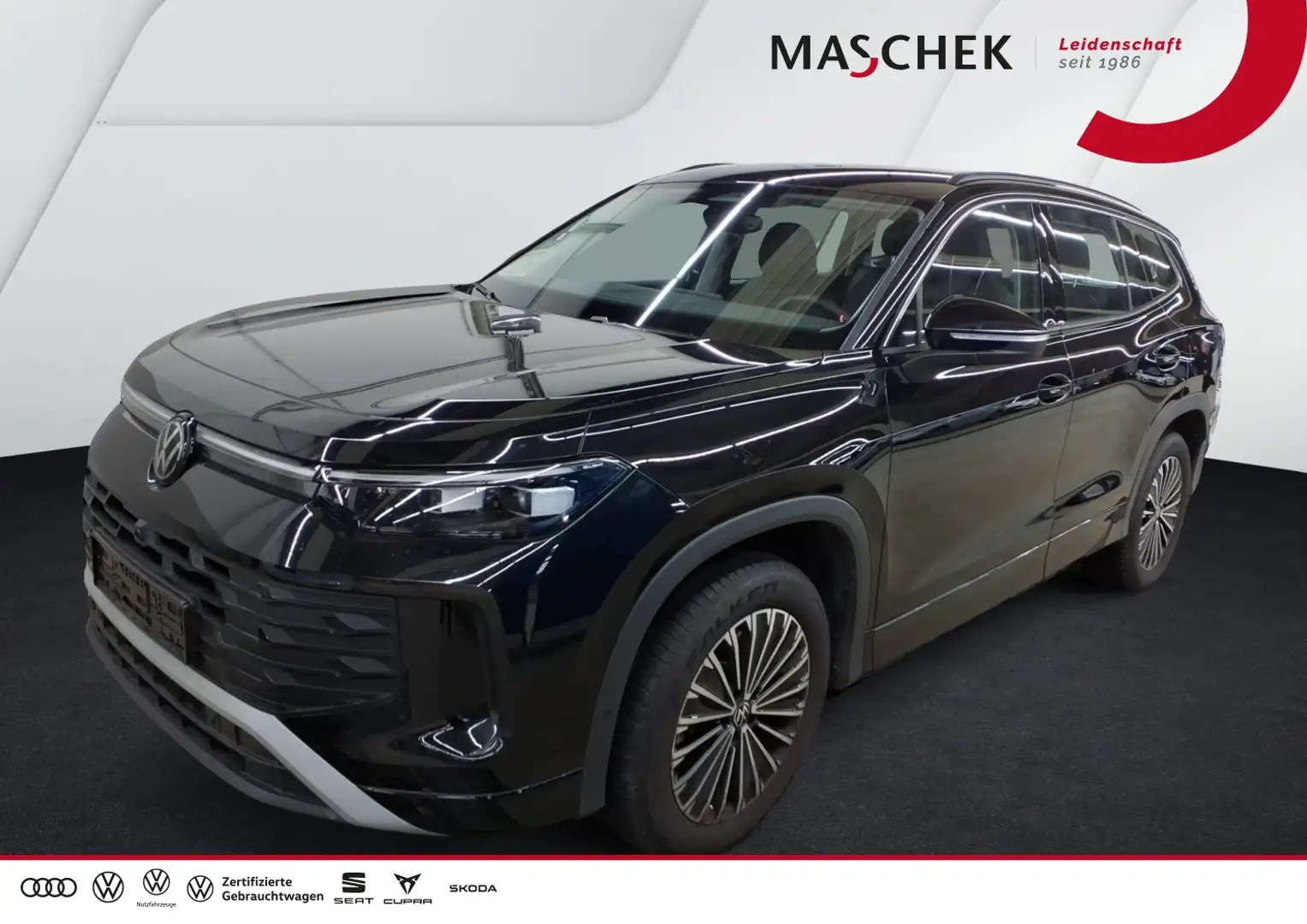 Volkswagen Tayron Life 1.5 eTSI 7-Sitze AHK RearView Navi Sitzh. Schwarz - 1