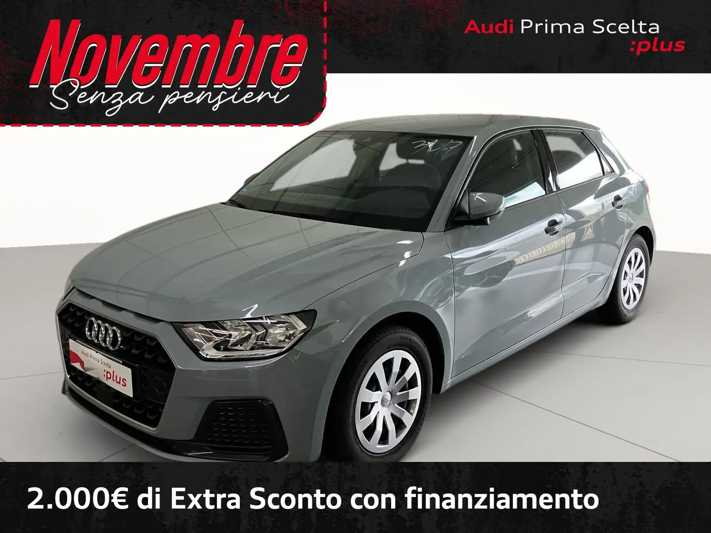 Audi A1 sportback 25 1.0 tfsi admired advanced s-tronic my Gris - 1