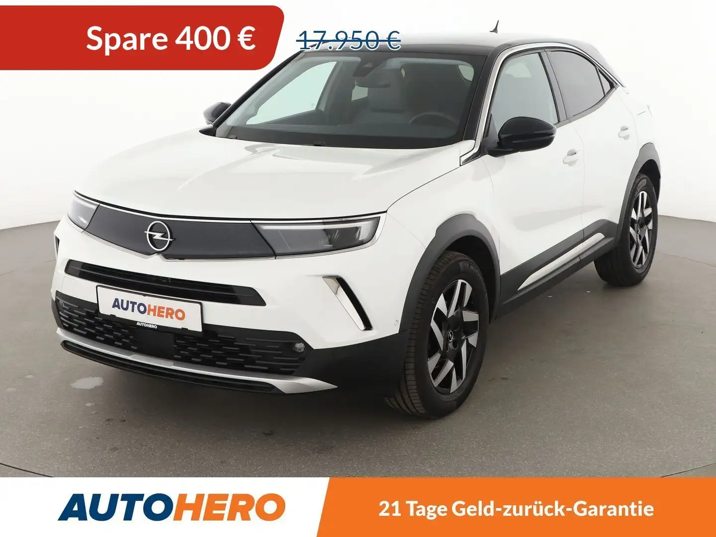 Opel Mokka X 1.2 Turbo Elegance *NAVI*LED*TEMPO*CAM*PDC*SHZ* Blanc - 1