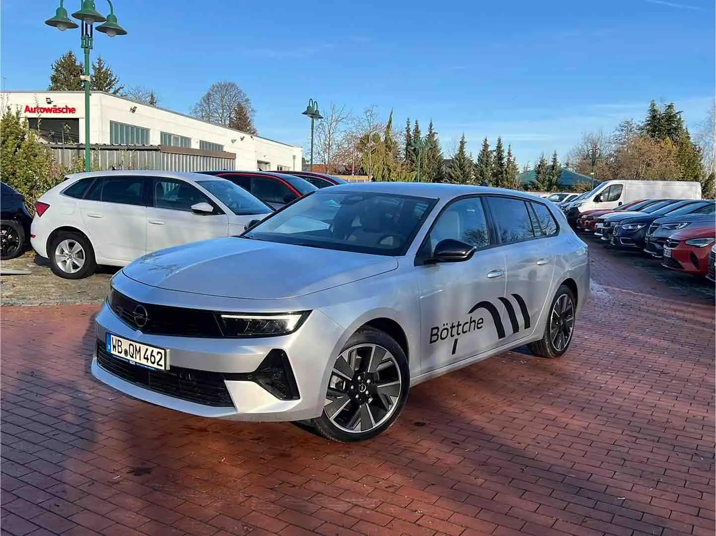 Opel Astra ST -e AT/LED/Navi/180°Kamera/Shz/Klimaauto/Assiste Silber - 2