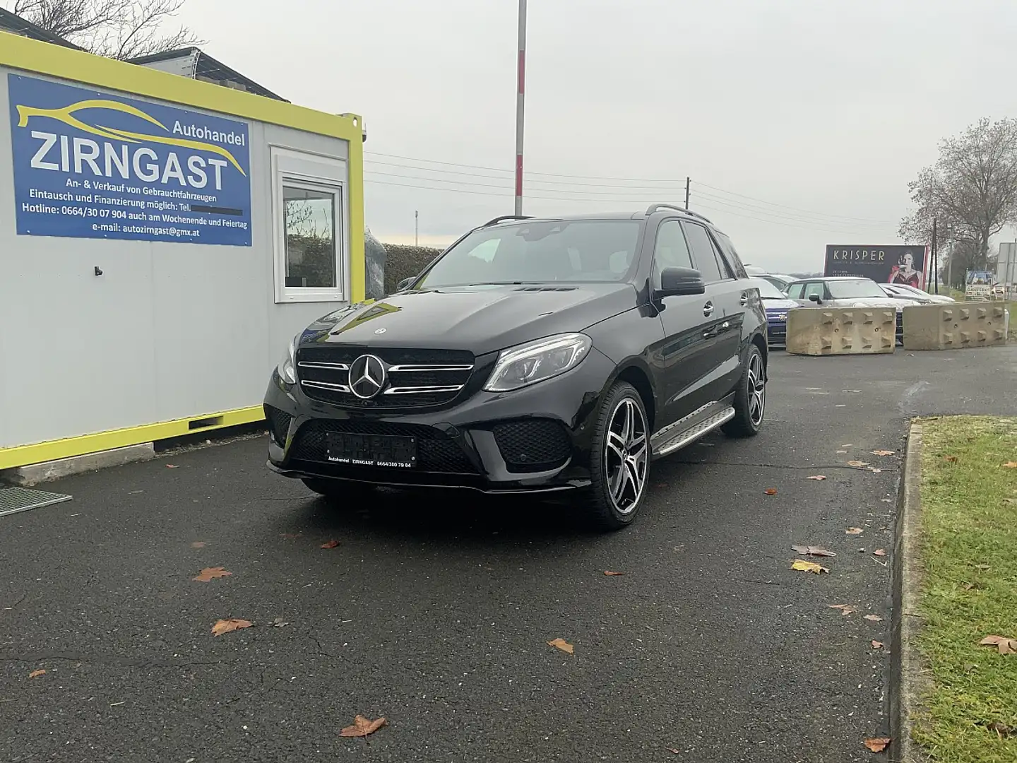 Mercedes-Benz GLE 350 d 4Matic Aut.Pickerl bis 03/2026 Finanzierung u... Schwarz - 1