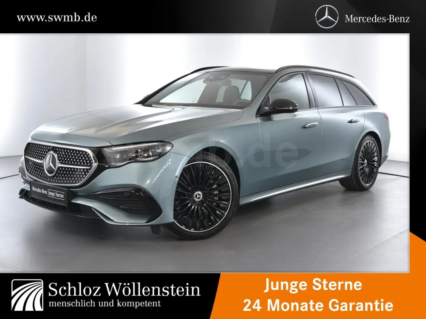 Mercedes-Benz E 220 d 4M T AMG/Digital Light/Sthzg/AHK/Superscr Zilver - 1