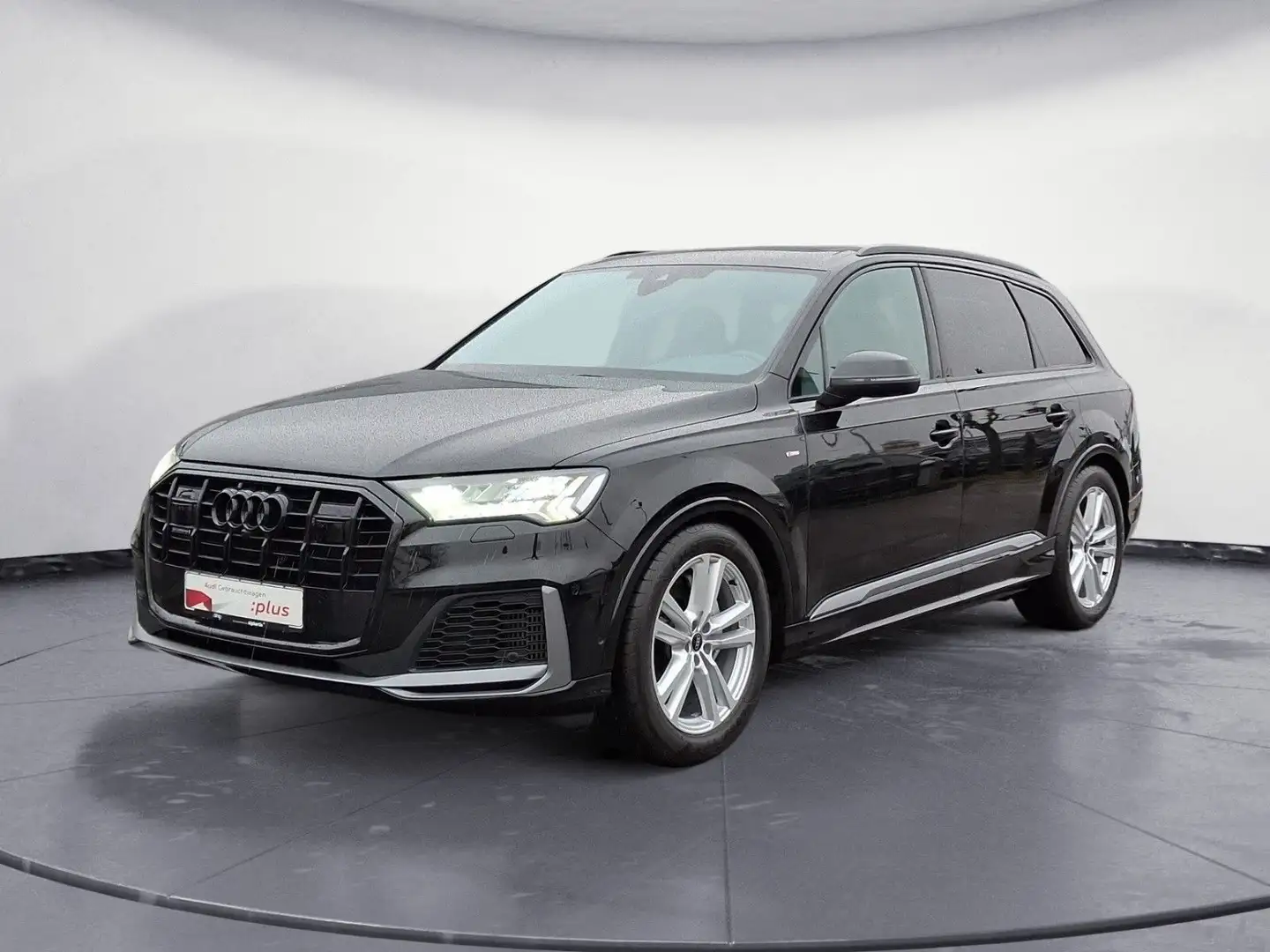 Audi Q7 55 TFSI quattro tipptronic S line AHK PanoDac Schwarz - 2