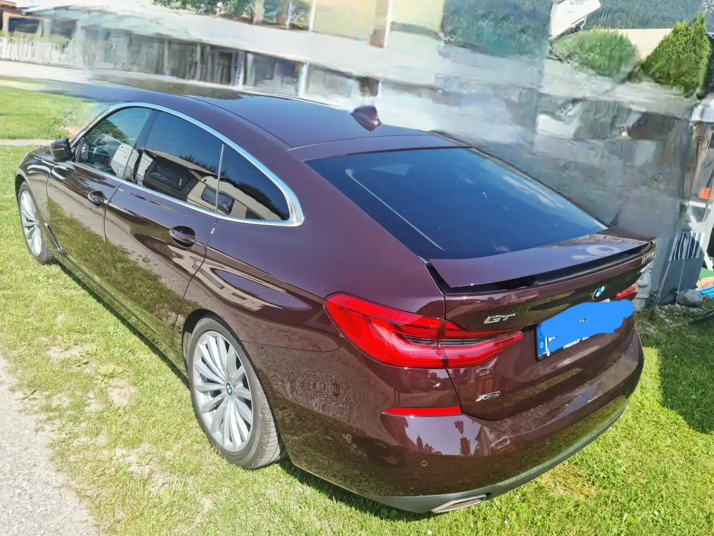 BMW 640 640d xDrive Gran Turismo Luxury Line Rojo - 2