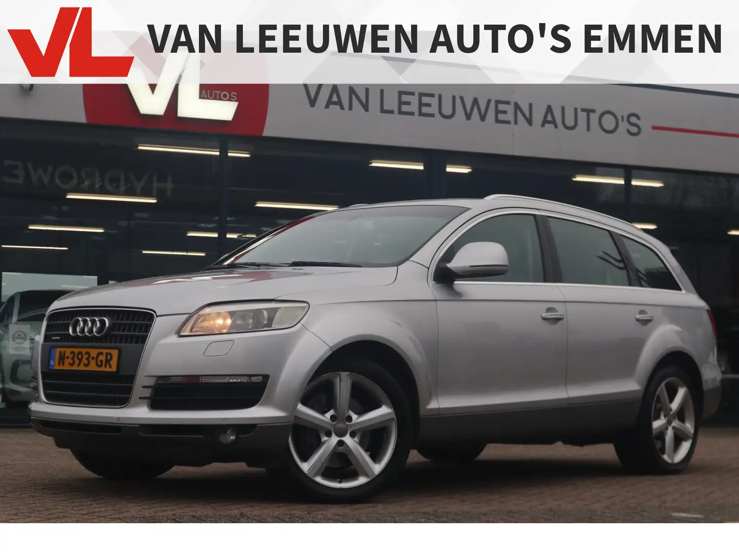 Audi Q7 4.2 FSI quattro 5+2 | Automaat | Stoelverwarming | Grijs - 1