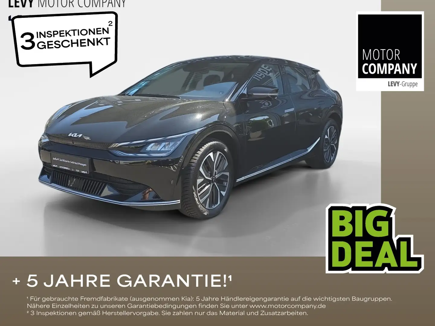 Kia EV6 +MY24+ AWD+WP+AIR+COM+ASS+ Negru - 1