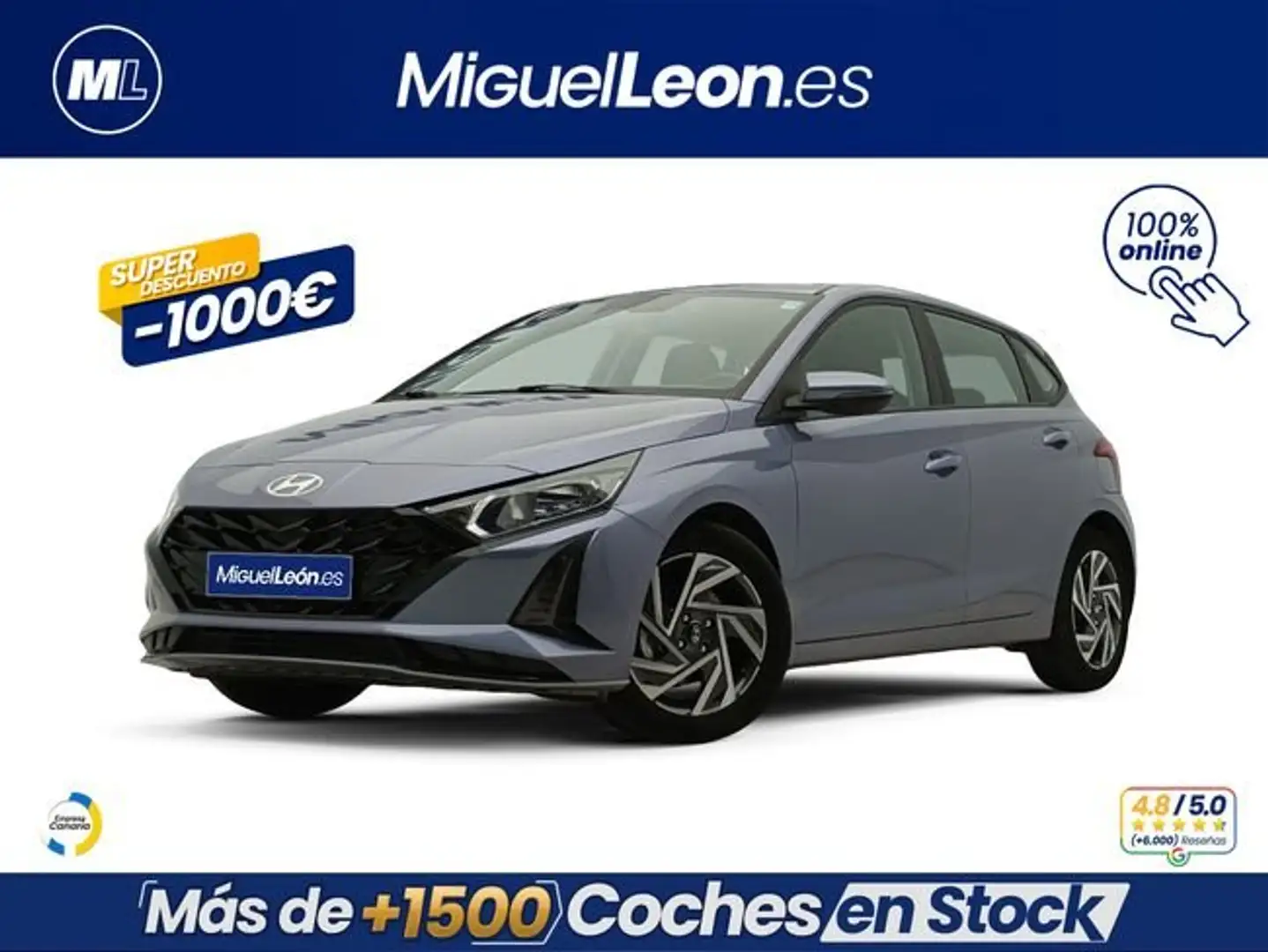 Hyundai i20 1.0 TGDI 74kW (100CV) Klass Burdeos - 2