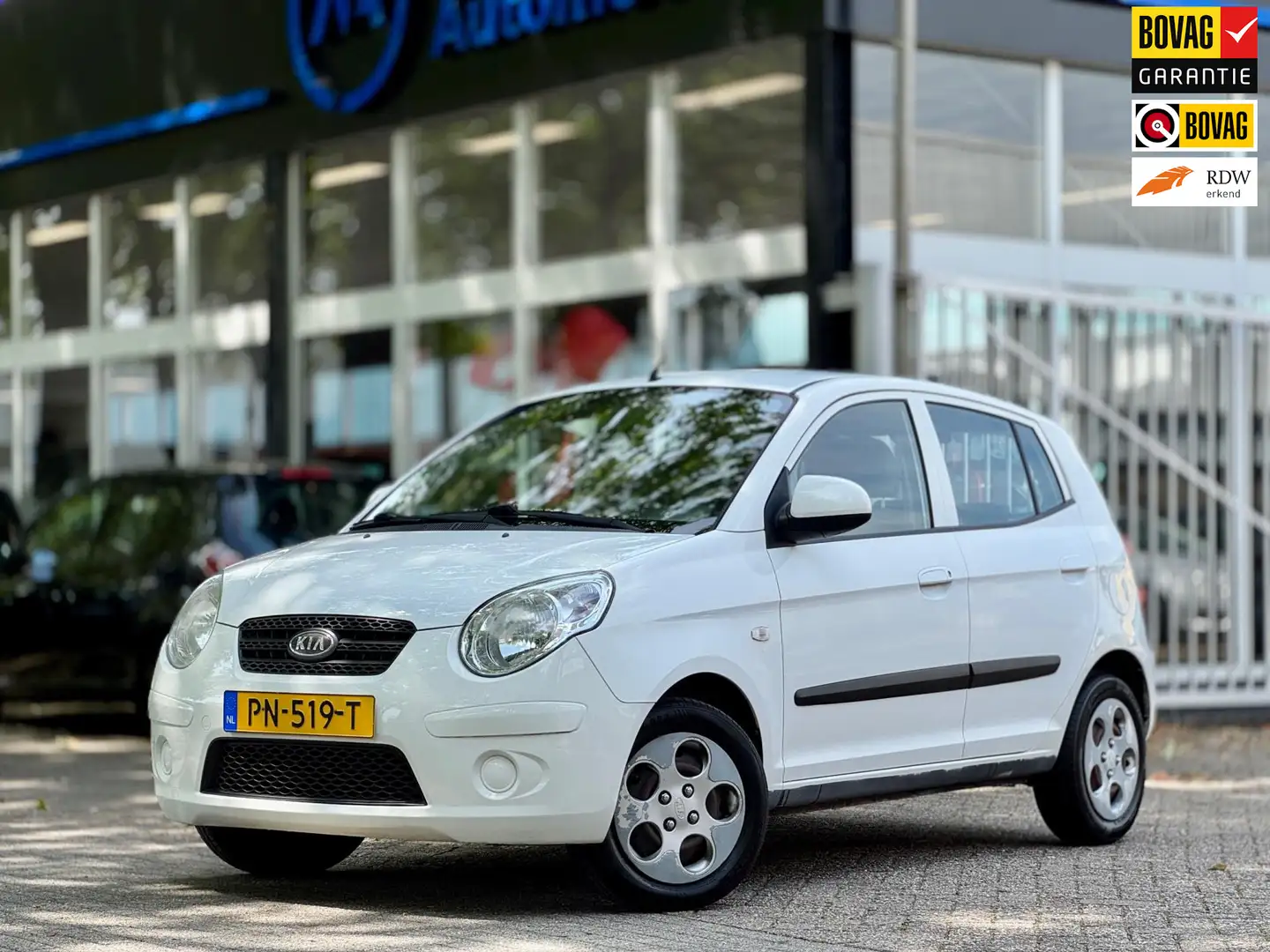 Kia Picanto 1.0 Lage km Bluetooth NAP Rijdt&Schakelt perfect Blanc - 1