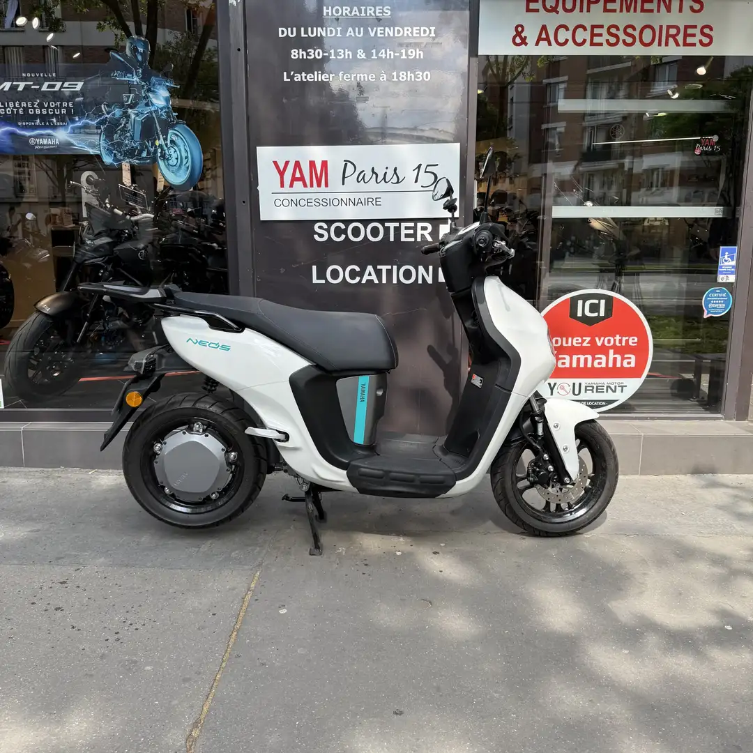 Yamaha NEOs 50 Blanc - 1