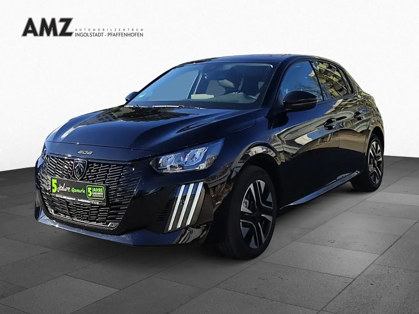 Peugeot 208 Allure 101PS Klimaauto. KAM PDC SitzH. Zwart - 2