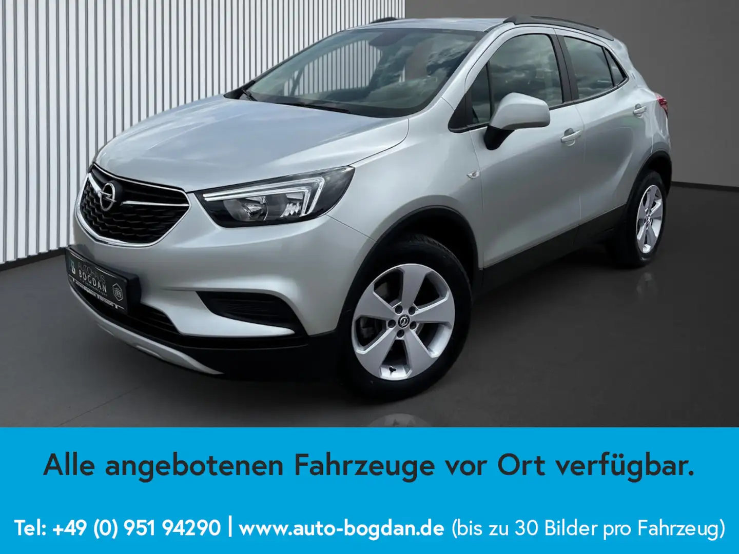 Opel Mokka X Selection Tempomat*TÜV+ Service neu Silber - 2