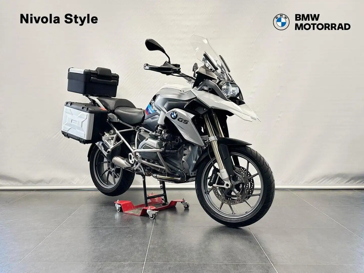 BMW R 1200 GS Abs my13 Blanc - 2