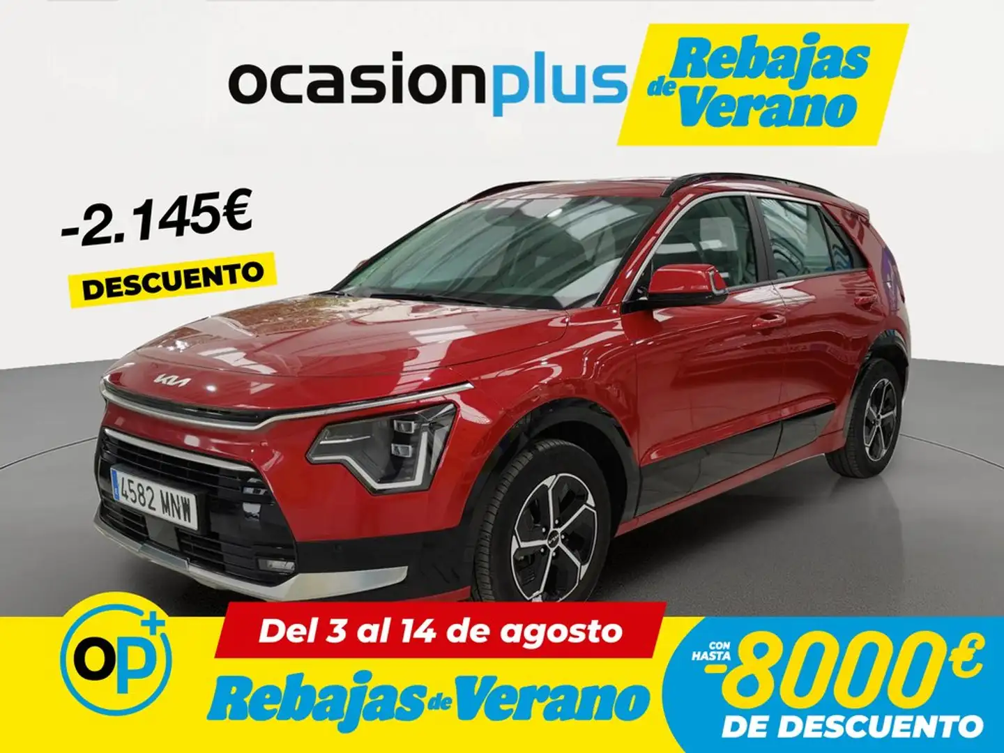 Kia Niro 1.6 HEV Drive 141 Rojo - 1