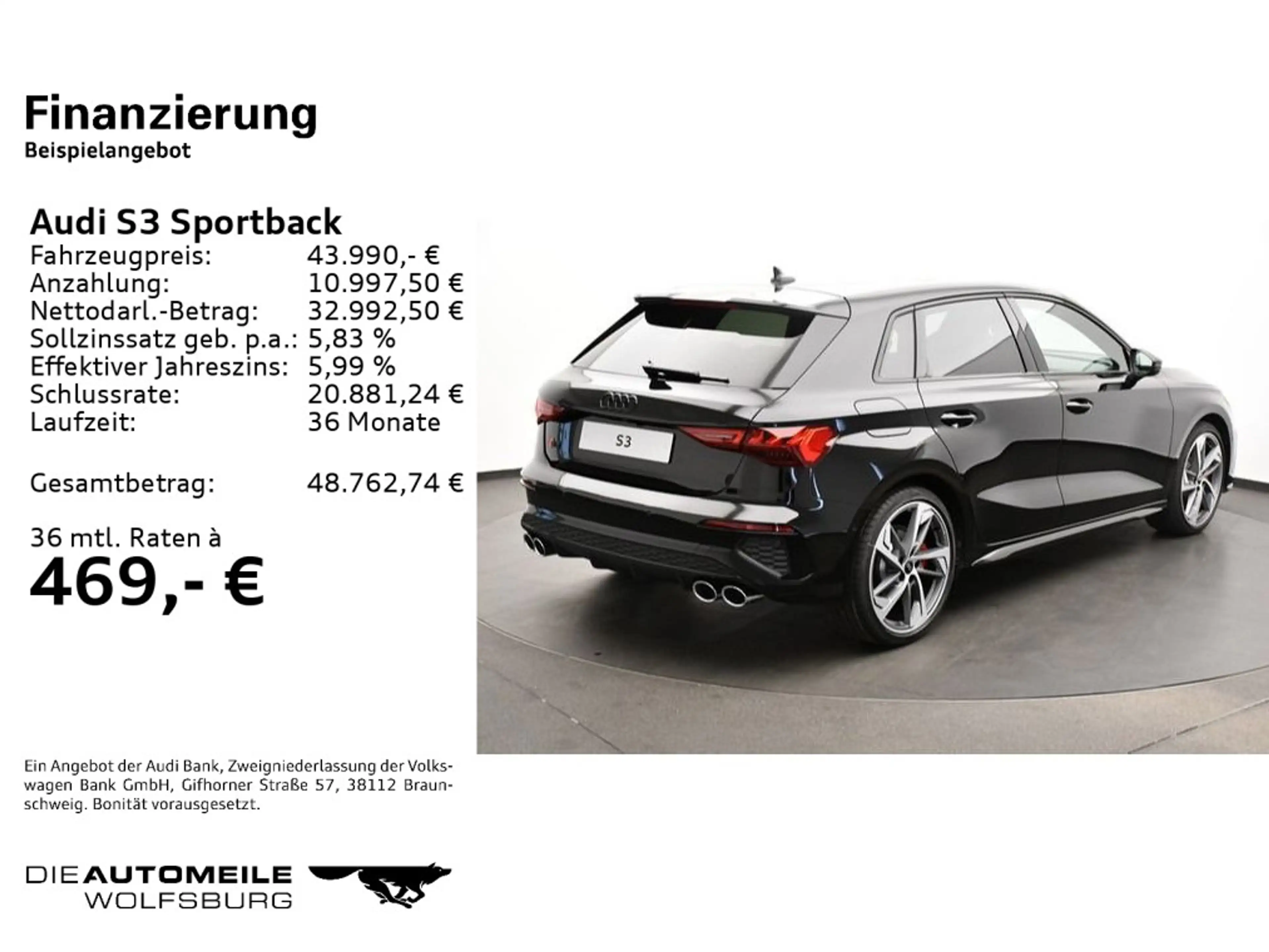 Audi S3 2.0 TFSI quattro S-tronic Rückkam/M — photo 2
