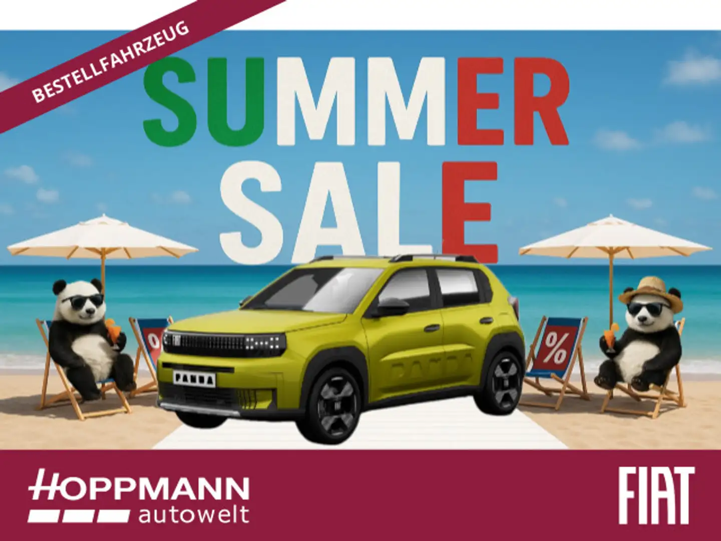 Fiat Grande Panda Sonderedition *LEASINGKNALLER* Gelb - 2