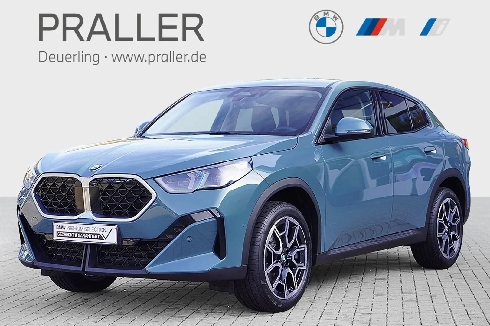 BMW X2 sDrive20i AHK Navi Kamera DrivingAssistant DAB Sit Grün - 1