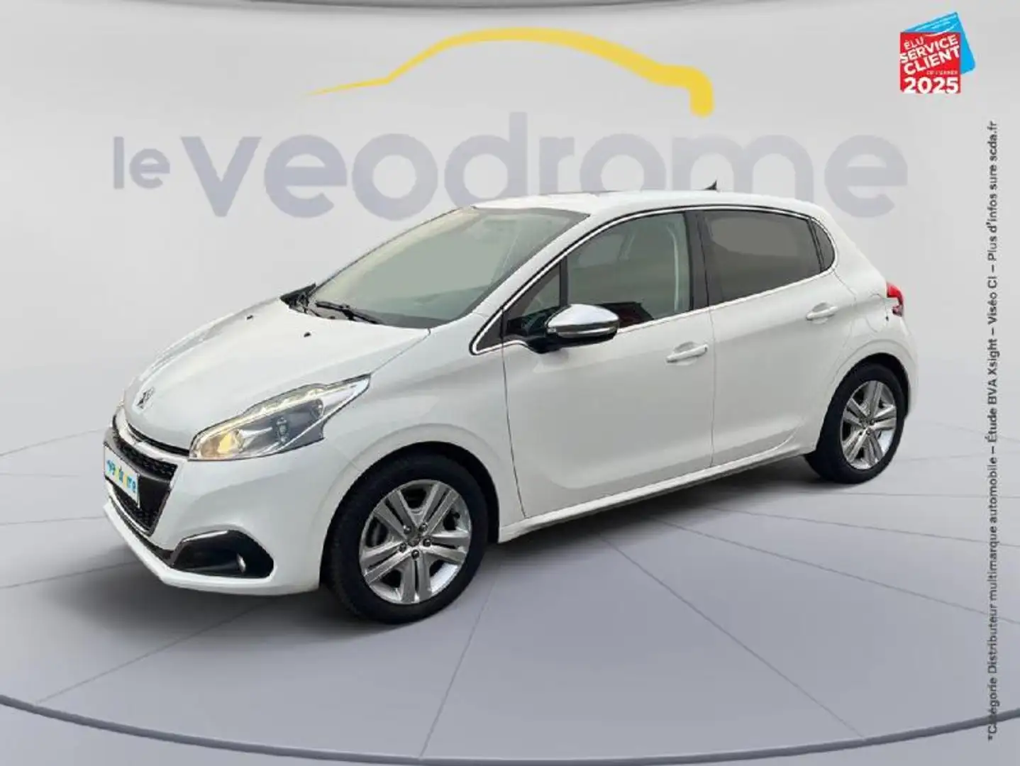 Peugeot 208 1.2 PureTech 110ch Allure S\u0026S 5p Blanc - 1