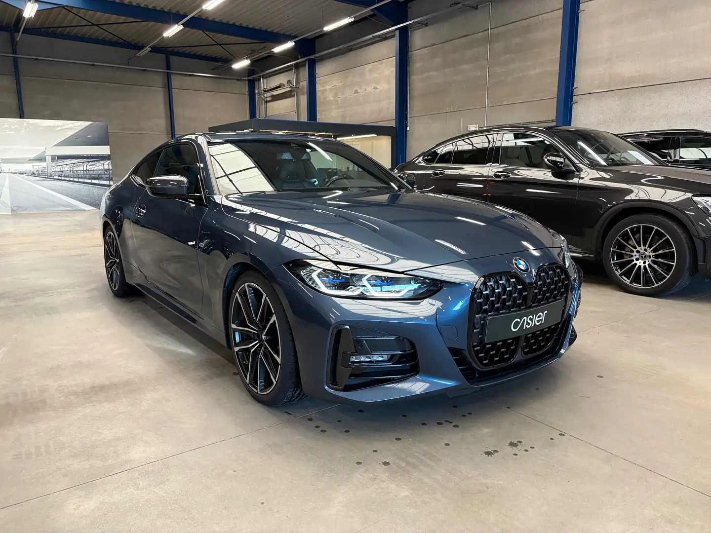 BMW 420 d Coupé M-Sport l Pano l Laser l Carbon l Memor Blauw - 2