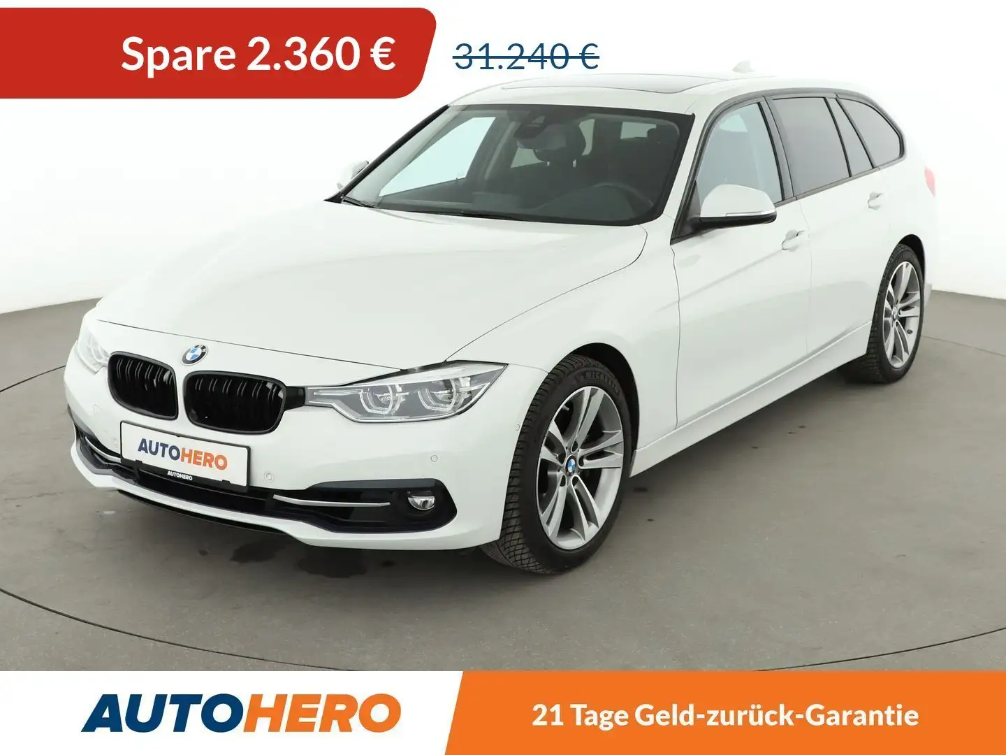 BMW 340 340i Sport Line Aut.*NAVI*LED*TEMPO*PANO*PDC* Blanco - 1