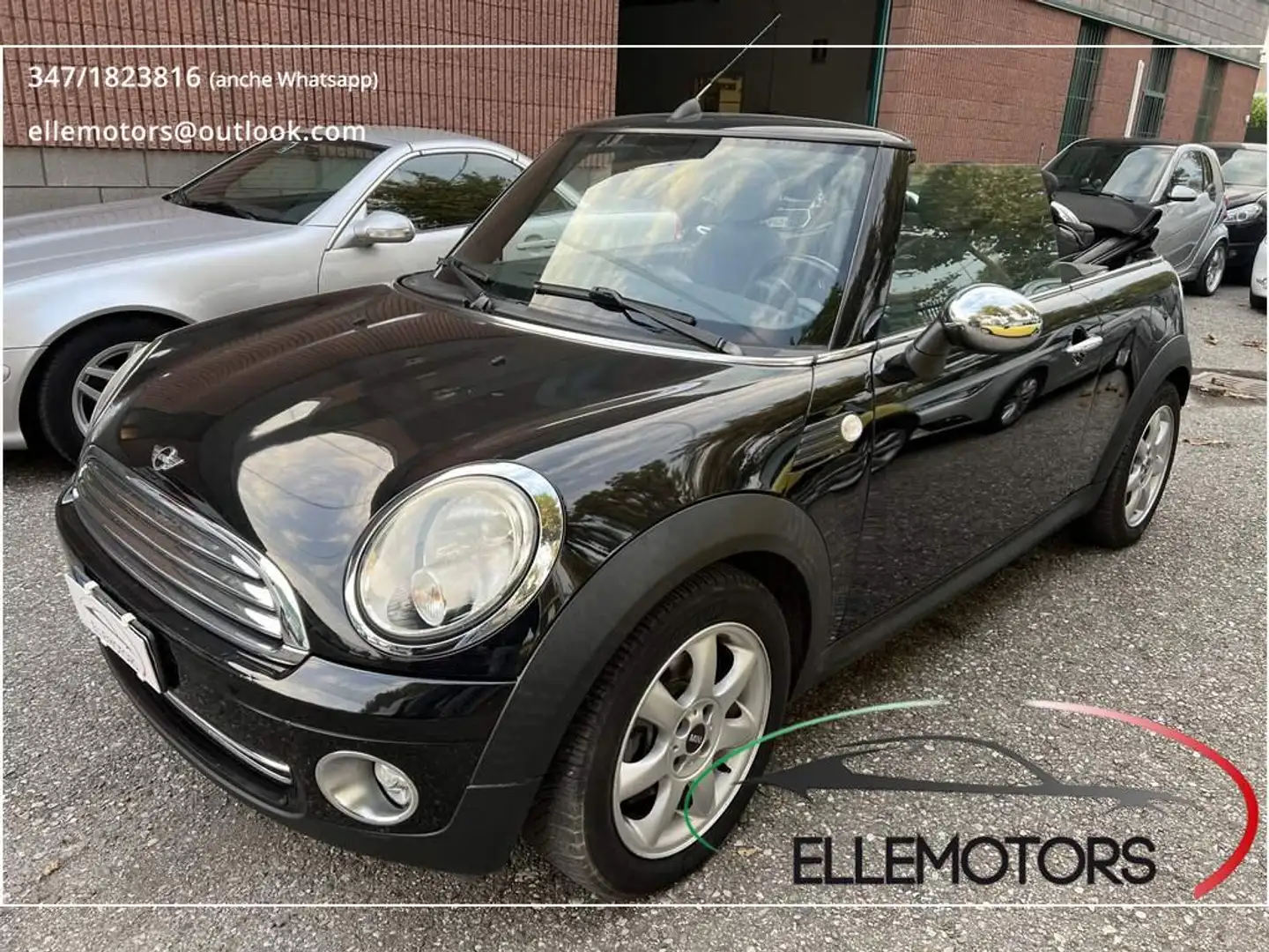 MINI Cooper Cabrio 1.6 Cooper Nero - 1