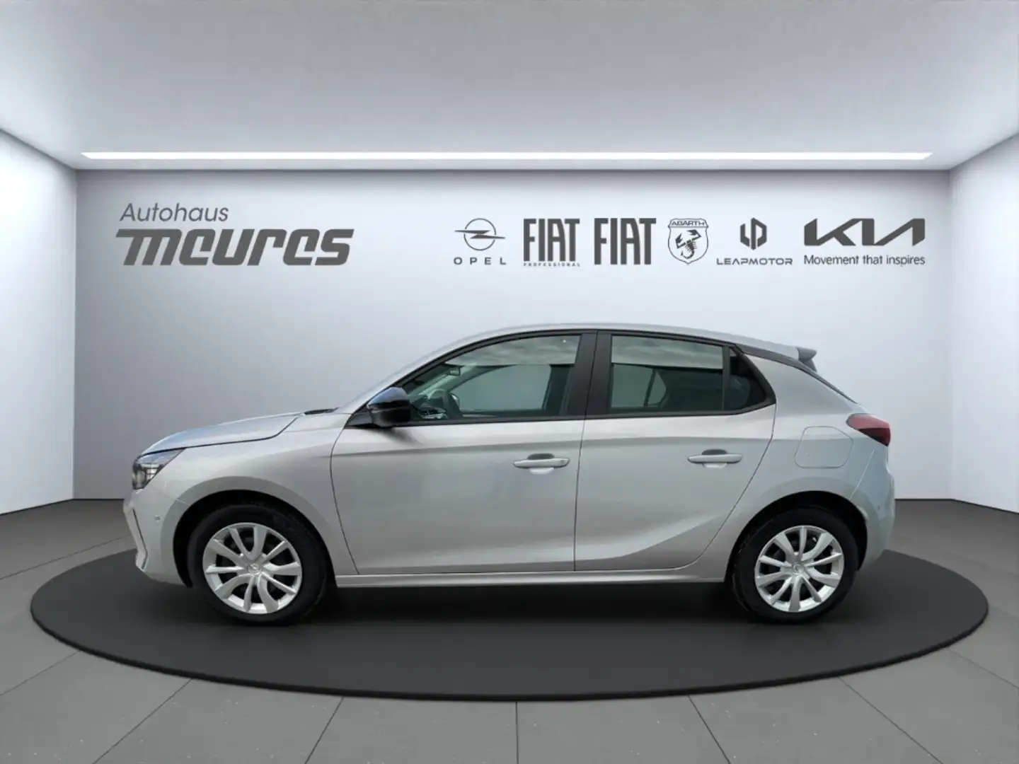 Opel Corsa Edition, 100 PS, 6-Gang-Schaltgetriebe, Komfort-Pa Plateado - 2