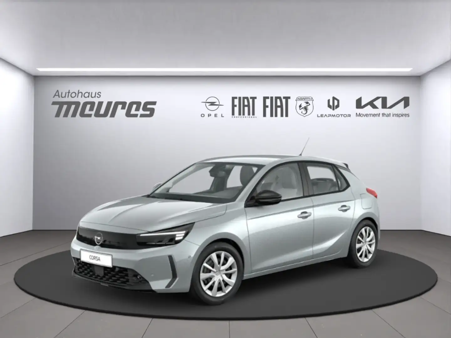 Opel Corsa Edition, 100 PS, 6-Gang-Schaltgetriebe, Komfort-Pa Zilver - 1