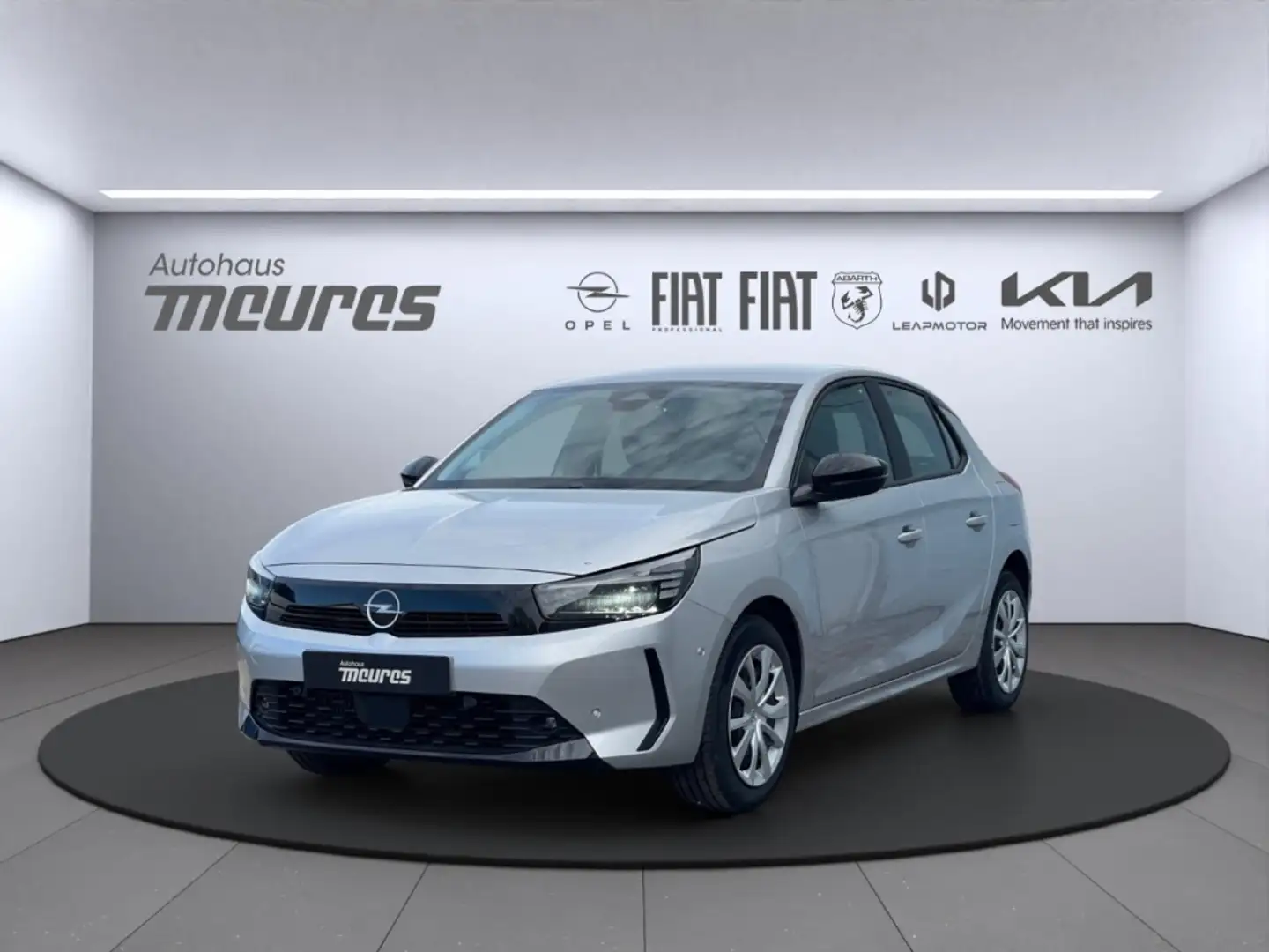 Opel Corsa Edition, 100 PS, 6-Gang-Schaltgetriebe, Komfort-Pa Plateado - 1