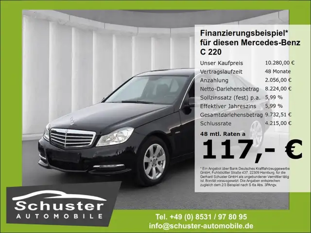 Mercedes-Benz C 220 CDI Limo Classic*Navi SHZ PDCv+h 2Z-Klima