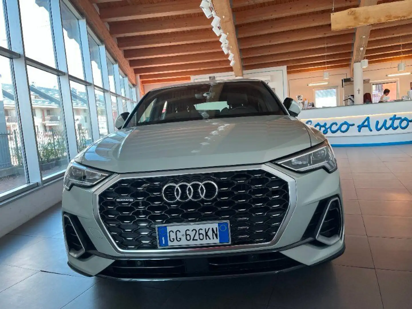 Audi Q3 Q3 SPB 40 TDI quattro S tronic S line edition Zilver - 1