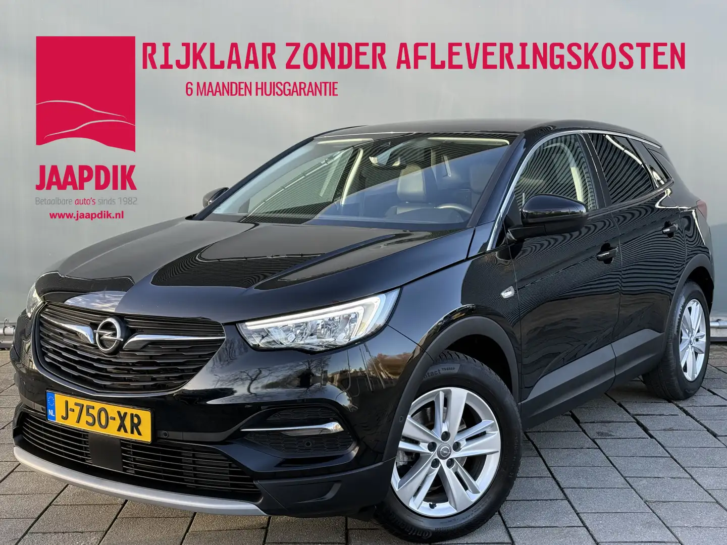 Opel Grandland X BWJ 11-2020 | 1.2T 131PK Bus Executive | TREKHAAK Schwarz - 1