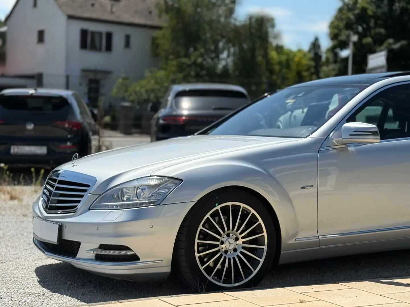 Mercedes-Benz S 350 S350 BlueTec Lang HarmanKar BiXenon PANO Nachtsi Argent - 2