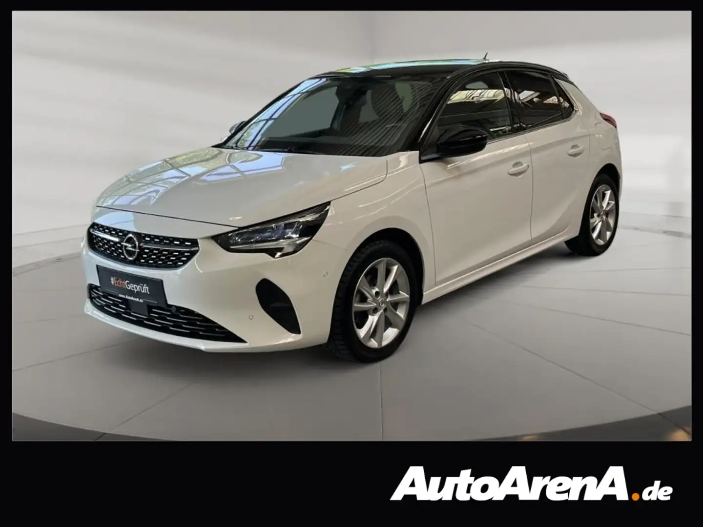 Opel Corsa 1.2 Elegance **Klimaautomatik+Sitzheizung Weiß - 1