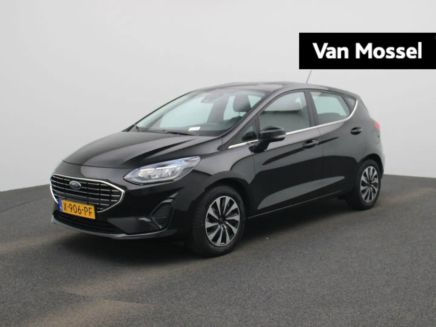 Ford Fiesta 1.0 EcoBoost Hybrid Titanium Zwart - 1