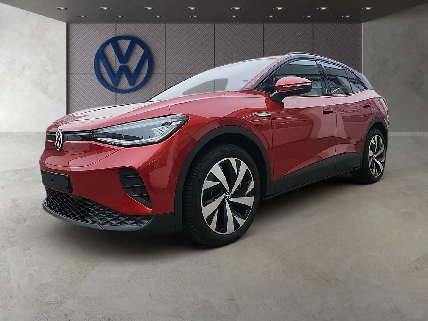 Volkswagen ID.4 Pro Navi IQ.Light FrontAssist ACC DAB+ Rot - 2