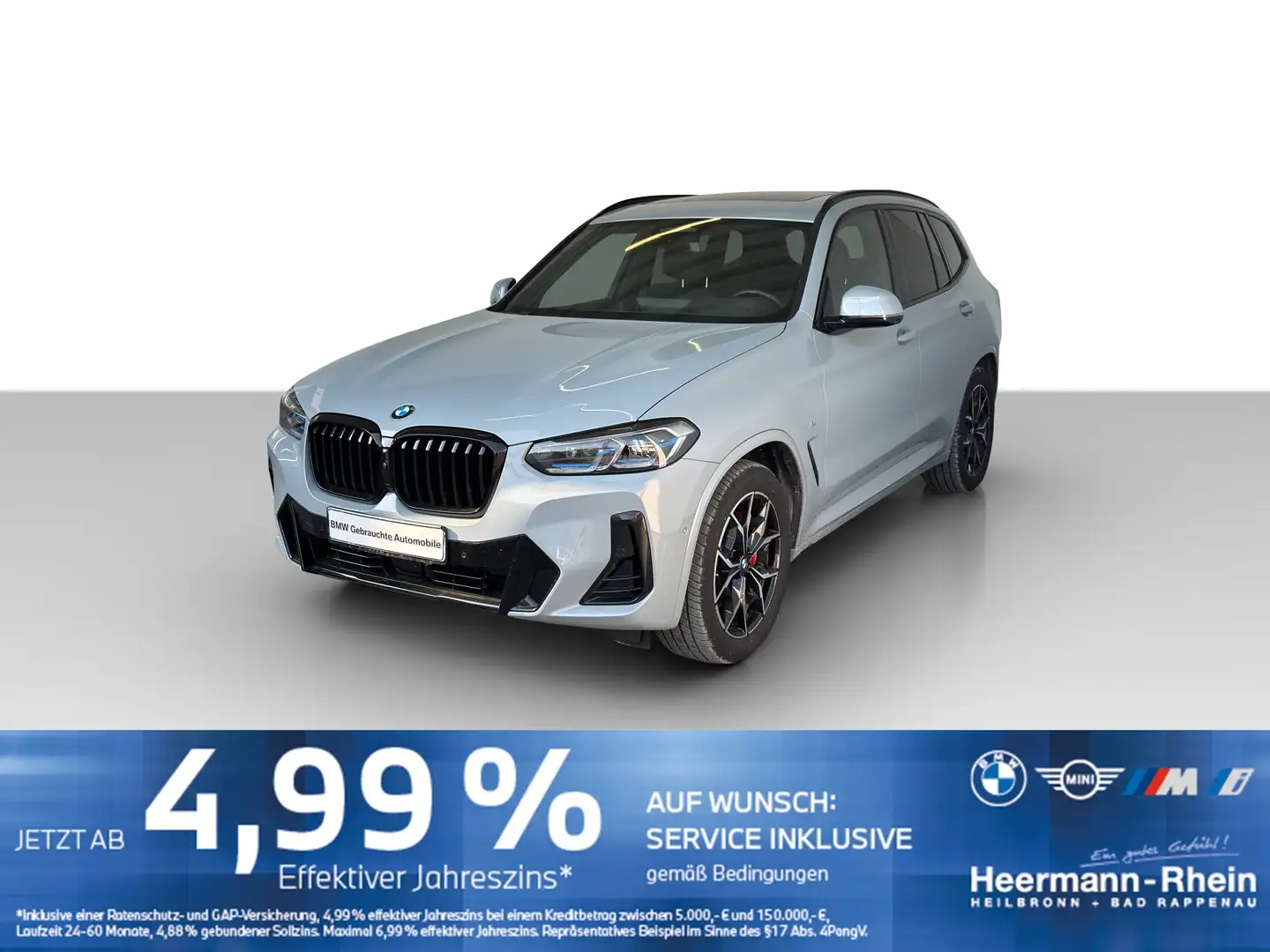 BMW X3 xDrive30iA M Sport LiveCock.Standh.Laserl.AHK Grau - 2