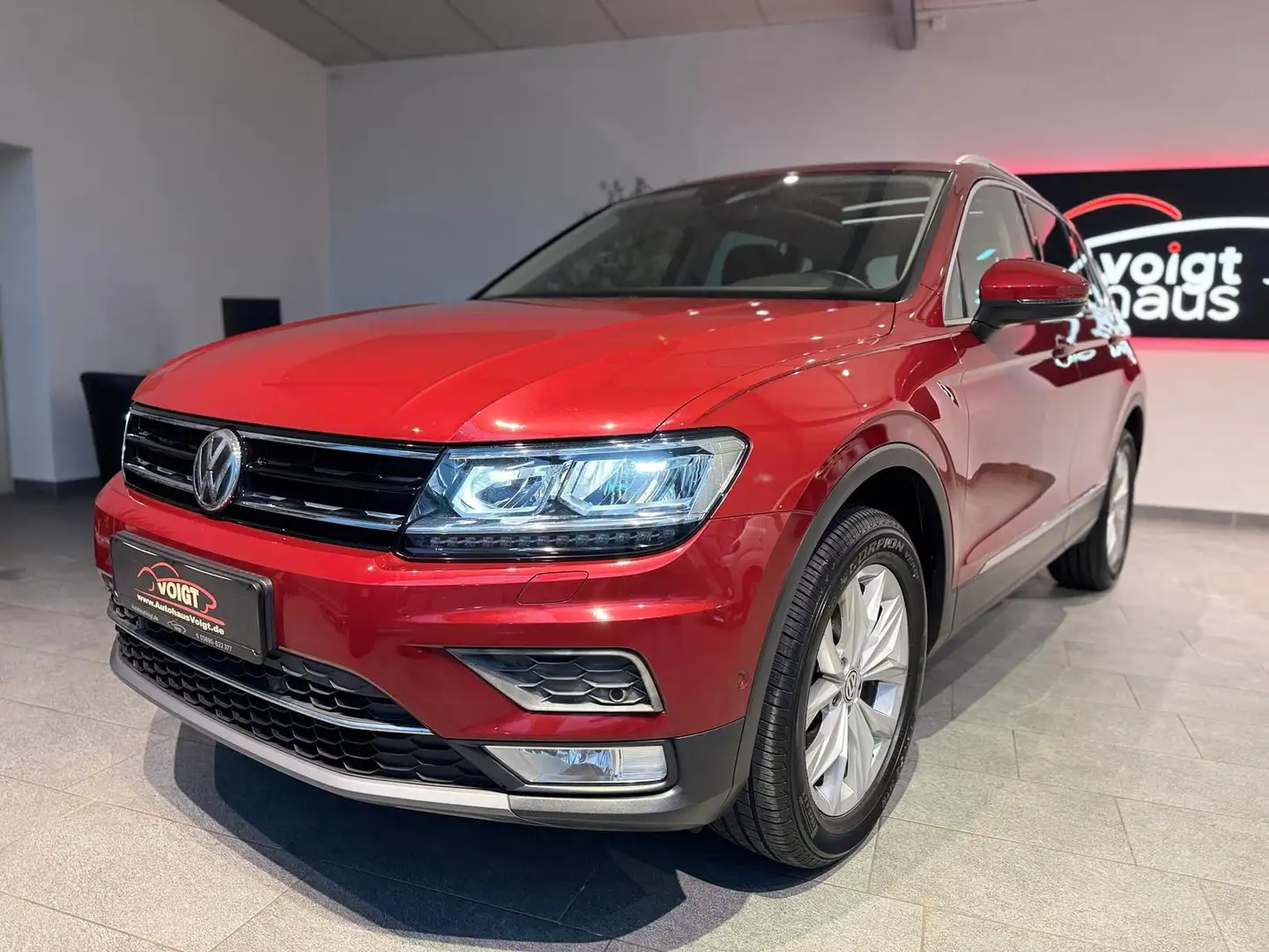 Volkswagen Tiguan 2.0 TDI 4M DSG Highline Standh. Rot - 2