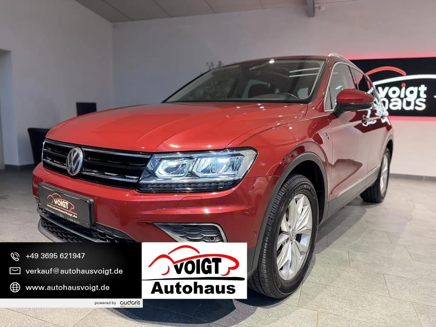 Volkswagen Tiguan 2.0 TDI 4M DSG Highline Standh. Rot - 1