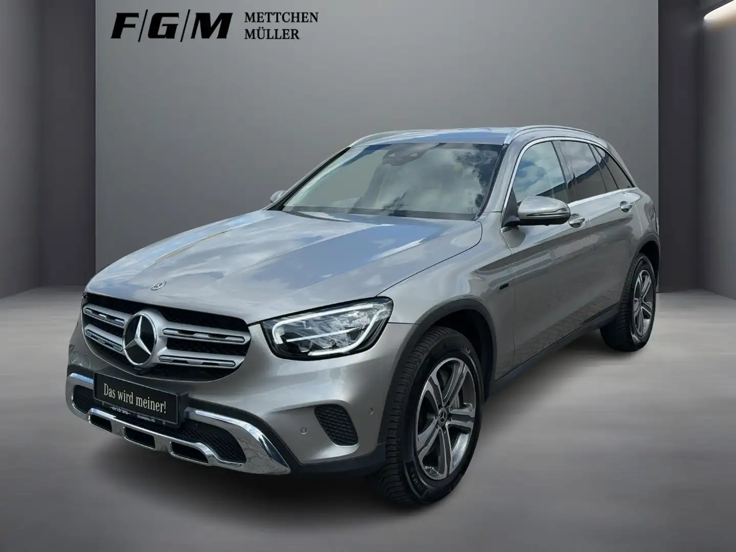 Mercedes-Benz GLC 300 de 4Matic +Wide+MBUX+LED+AHK+360+Totw Silber - 1