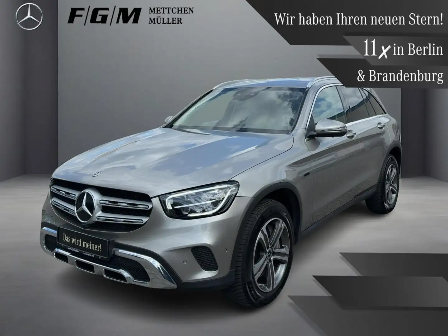 Mercedes-Benz GLC 300 de 4M TWA|360|AHK|Sitzhz|Distronic Argent - 1