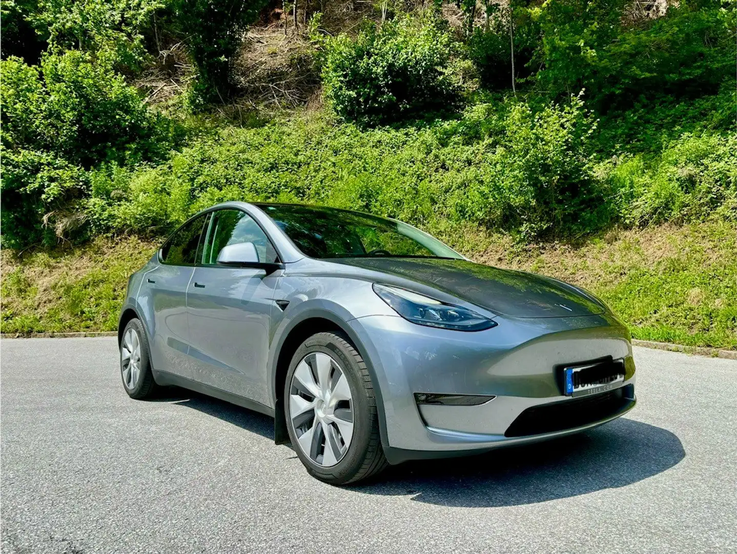 Tesla Model Y Model Y Long Range AWD 79kWh Silber - 1