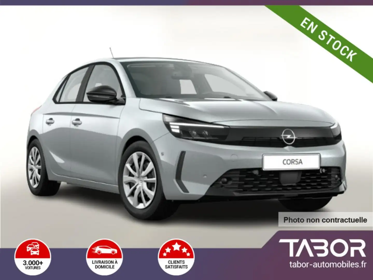 Opel Corsa 1.2 100 PDC régulateur CarPlay Argent - 1