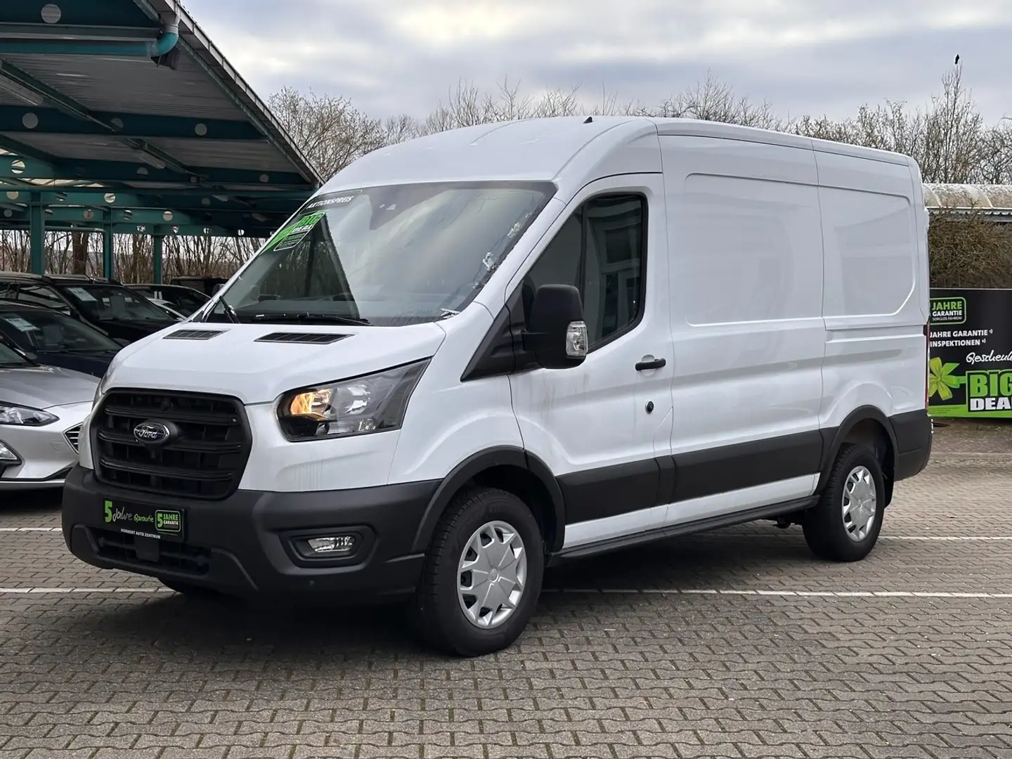 Ford Transit Kasten 2.0 TDCi L2 Trend *AHK*Spurh.* Wit - 2