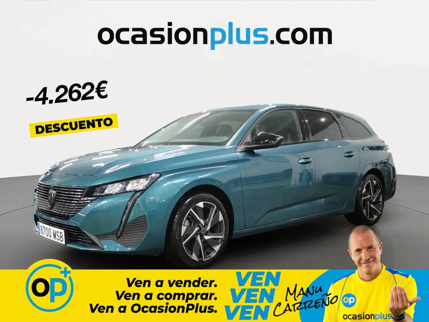 Peugeot 308 SW 1.2 PureTech S&S Allure 130 Azul - 1