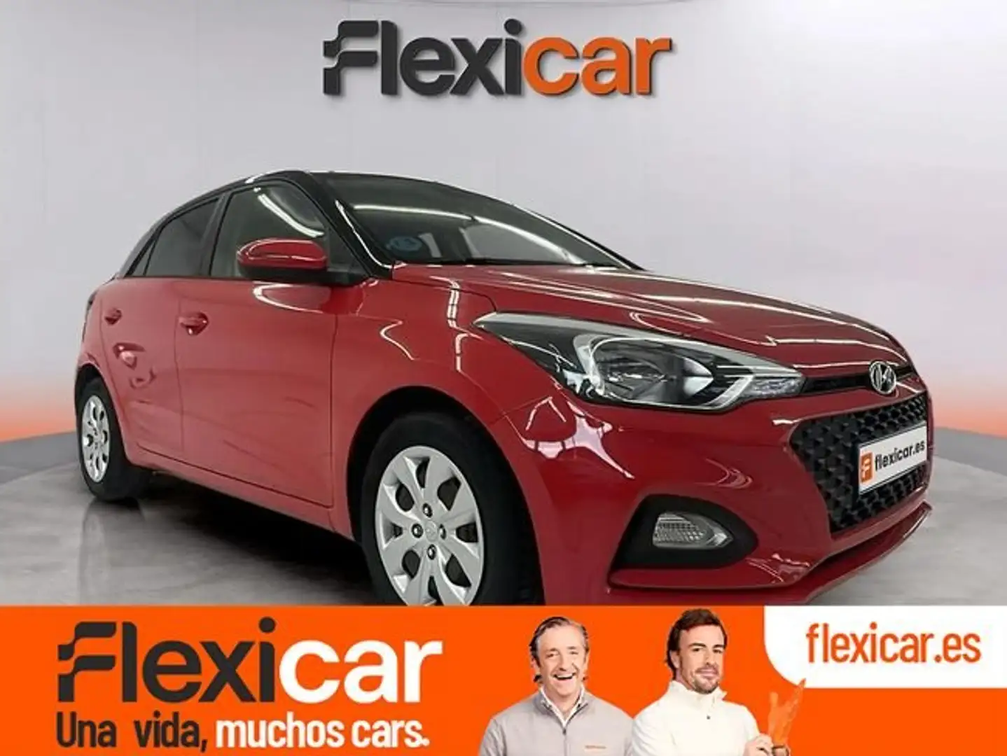Hyundai i20 1.2 MPI Essence Rojo - 1